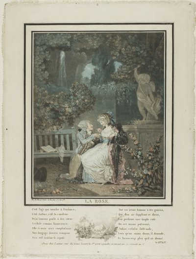 La Rosa de Philibert Louis Debucourt