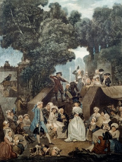 Boda en el castillo de Philibert Louis Debucourt