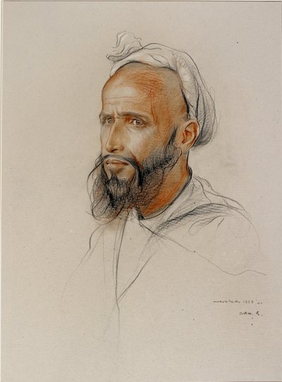 Retrato de un árabe de Philip A de Laszlo