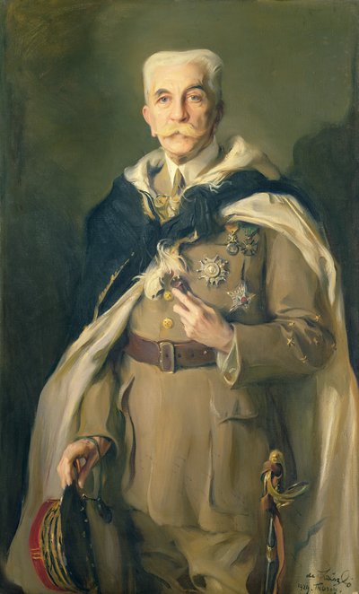 Mariscal Louis Hubert Gonzalve Lyautey (1854-1934) 1929 (óleo sobre lienzo) de Philip Alexius de Laszlo