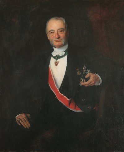 Retrato de Bohuslav, Conde Chotek de Chotkow y Wognin 1829-1896, c. 1870 de Philip de László