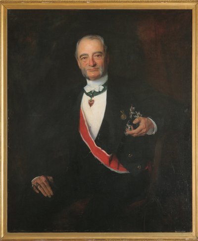 Retrato de Bohuslav, Conde Chotek de Chotkow y Wognin 1829-1896, c. 1870 de Philip de László