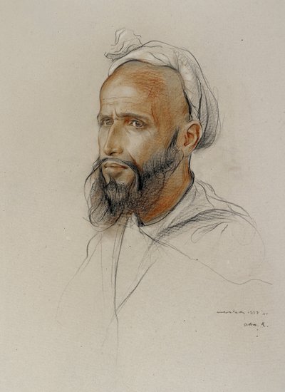 Retrato de un árabe de Philip Alexius de Laszlo