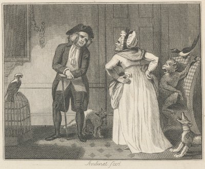 El regañón y el loro de Philip Audinet
