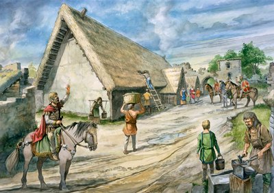 Fuerte Romano de Birdoswald, siglo II, c. 1990-2010 de Philip Corke