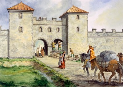 Fuerte romano de Birdoswald de Philip Corke