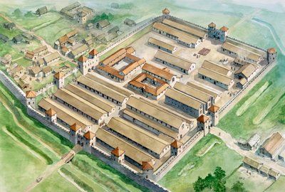 Fuerte Romano de Birdoswald de Philip Corke