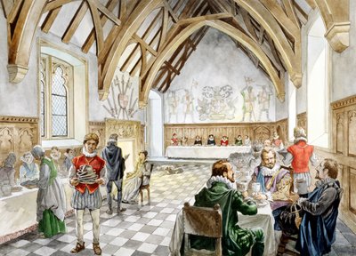 Castillo de Farleigh Hungerford, c1660, c1990-2010 de Philip Corke