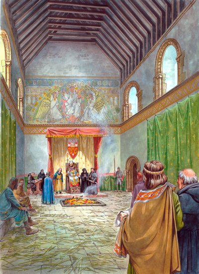 El Gran Salón, Castillo de Sherborne de Philip Corke