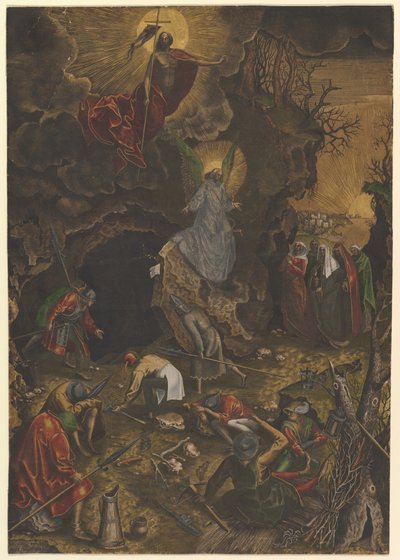 La resurrección, ca. 1562-63 de Philip Galle