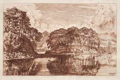 El lago de Philip Gilbert Hamerton