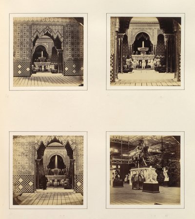 [Alhambra y Patio de los Leones, Vista en el Transepto Sur], ca. 1859 de Philip Henry Delamotte.