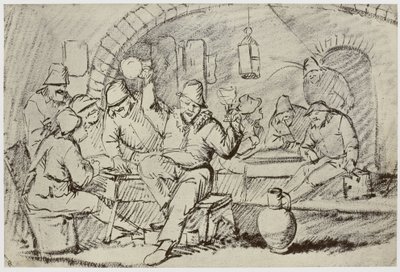 Hemskirk [¿Van Heemskerck?], Boors Carousing de Philip Henry Delamotte
