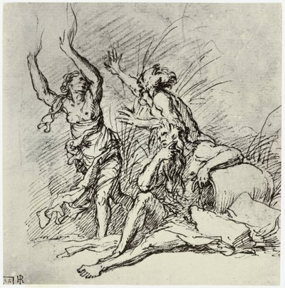 Salvator Rosa, Pan y Syringe de Philip Henry Delamotte