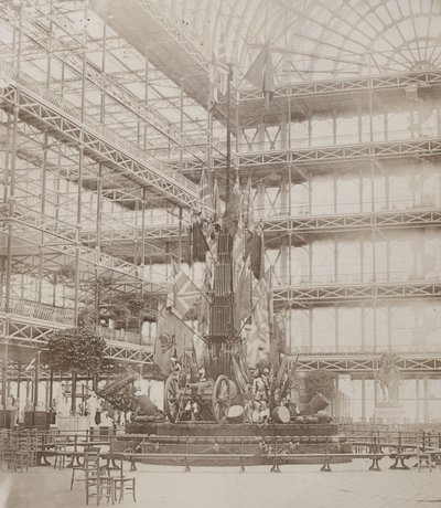 El Trofeo Militar erigido en la visita de 