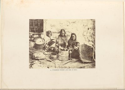 Mujeres solteras y niñas de Spiti de Philip Henry Egerton