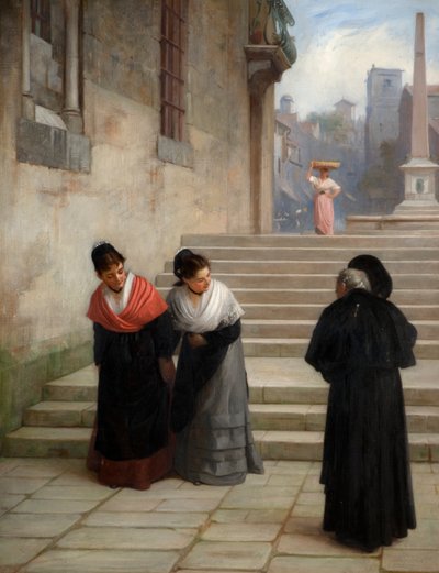 Su Reverencia, 1876 de Philip Hermogenes Calderon