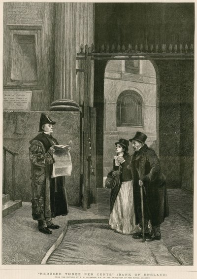 Tres por ciento reducido, Banco de Inglaterra de Philip Hermogenes Calderon