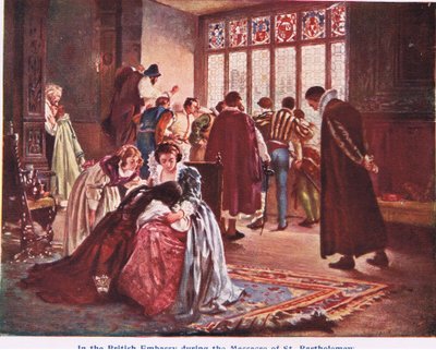 La embajada británica el día de la masacre de San Bartolomé de Philip Hermogenes Calderon