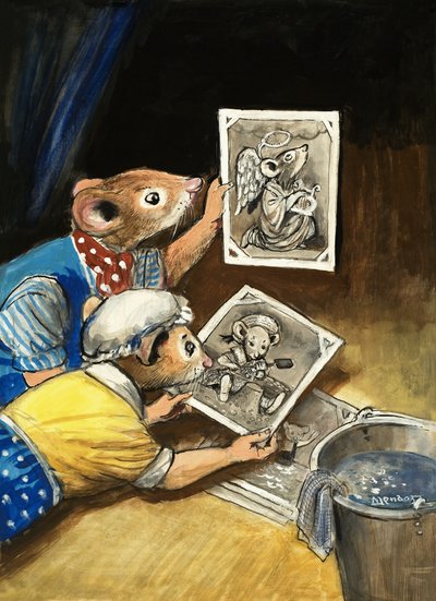 Ratón de ciudad y ratón de campo de Philip Mendoza