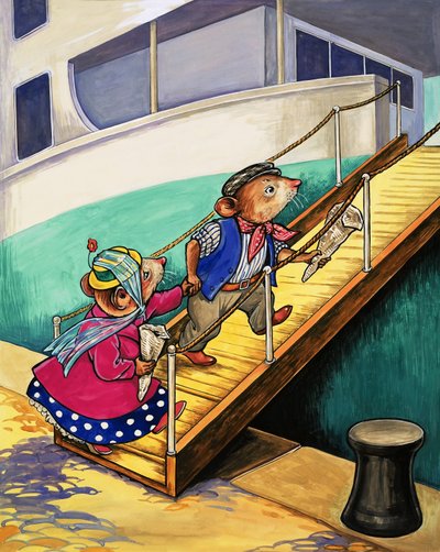 Ratón de ciudad y ratón de campo de Philip Mendoza