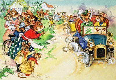 Ratón de ciudad y ratón de campo de Philip Mendoza