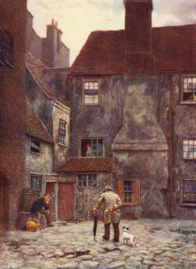 Parte Trasera del Queens Head Inn, Southwark, 1884 de Philip Norman