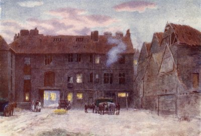 Parte Trasera del White Hart Inn, Southwark, 1884 de Philip Norman