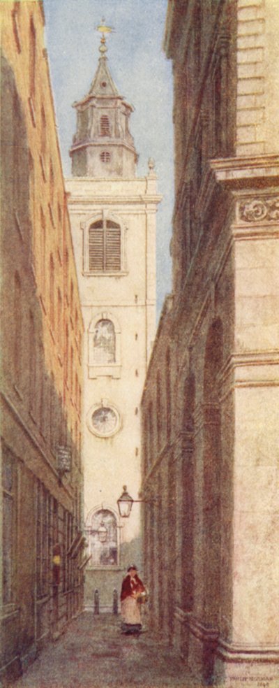 Iglesia de San Miguel, Bassishaw, 1897 de Philip Norman