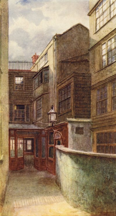 Cafetería de Dick, Fleet Street, 1899 de Philip Norman
