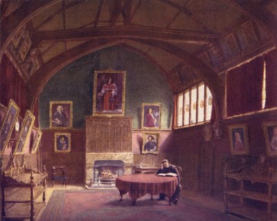 Salón de Barnards Inn, Holborn, 1886 de Philip Norman
