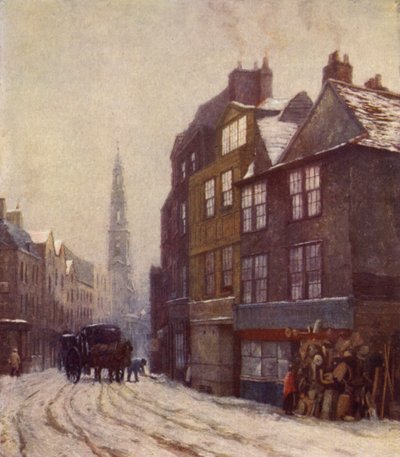 Alojamiento de Nell Gwyn, Drury Lane, febrero 1881 de Philip Norman