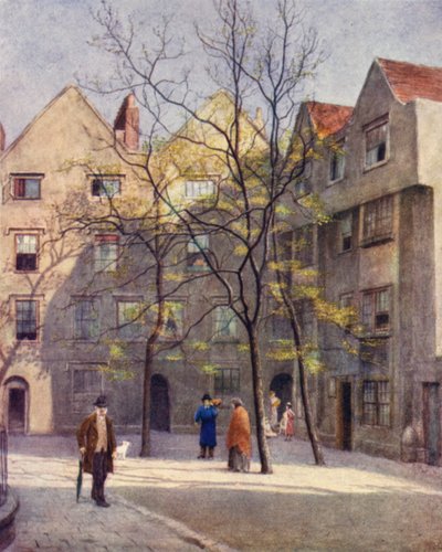 Parte de Barnards Inn, Holborn, 1886 de Philip Norman