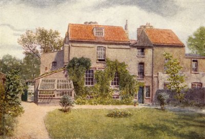 Sandford Manor House desde el jardín trasero, 1898 de Philip Norman
