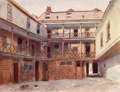 Swan with Two Necks Inn, Carter Lane, 1894 de Philip Norman
