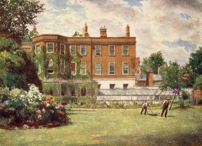 Casa y jardín de York, Church Street, Kensington, 1899 de Philip Norman
