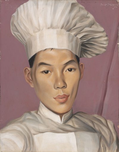 El chef chino (Retrato de Hing) de Philip Steegman