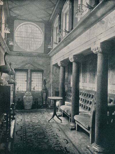 Salón de Mármol en No 1 Holland Park, 1898 de Philip Webb