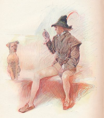 Launce y su Perro, 1903 de Philip William May