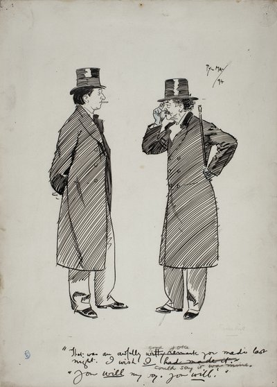 Oscar Wilde y Whistler de Philip William May