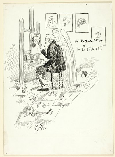 Estudio para la portada de Philip William May