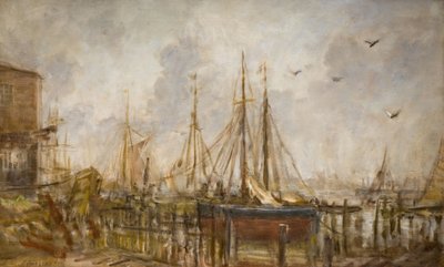 Un astillero, Shoreham, Sussex de Philip Wilson Steer