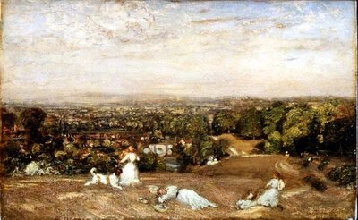 Niños jugando, Ludlow Walks de Philip Wilson Steer