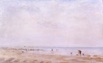 Cavando para cebo, Shoreham de Philip Wilson Steer