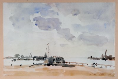 Boca del puerto, Shoreham de Philip Wilson Steer