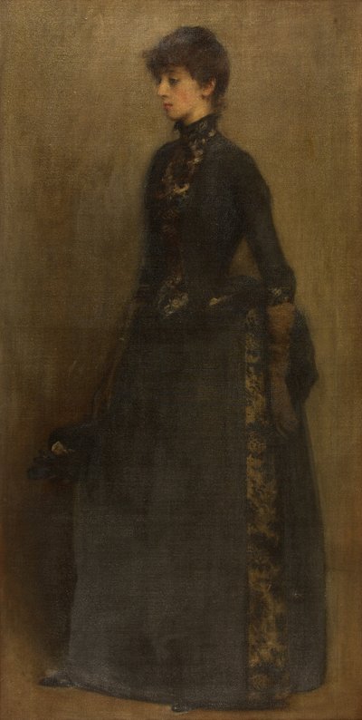 Dama en gris: Sra. Montgomery de Philip Wilson Steer
