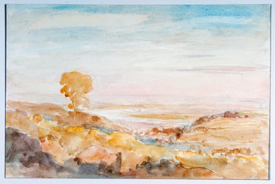 Valle del Severn sobre Newnham, desde Littledean, c.1909 de Philip Wilson Steer