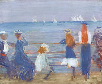Observando la regata de Cowes, 1892 de Philip Wilson Steer