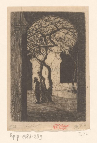 Vista cerca de la mezquita de Djamaa el Kebir, en Argel
Djemaä el Kebir (título original) de Philip Zilcken (signed by artist)