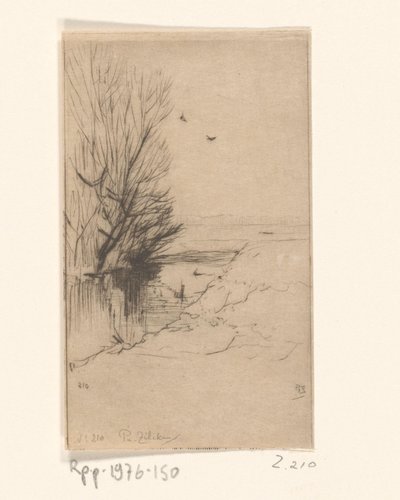 Paisaje con arroyo y árboles
Croquis de paysage (título original) de Philip Zilcken (signed by artist)